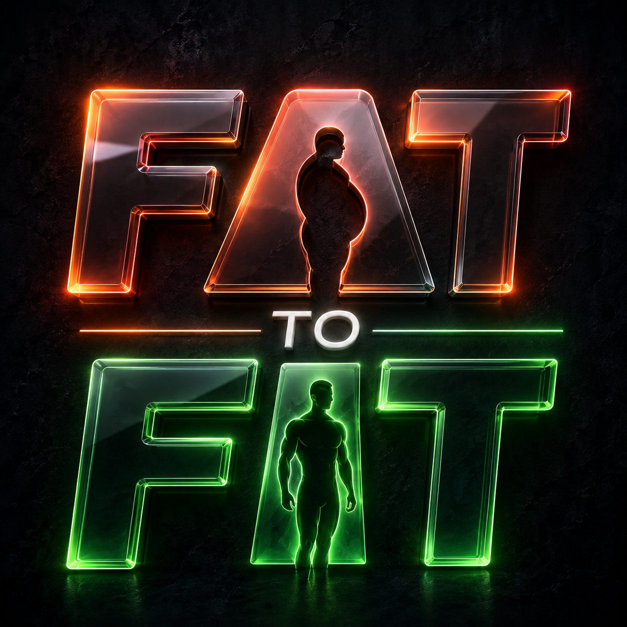 Male fat to fit transformation