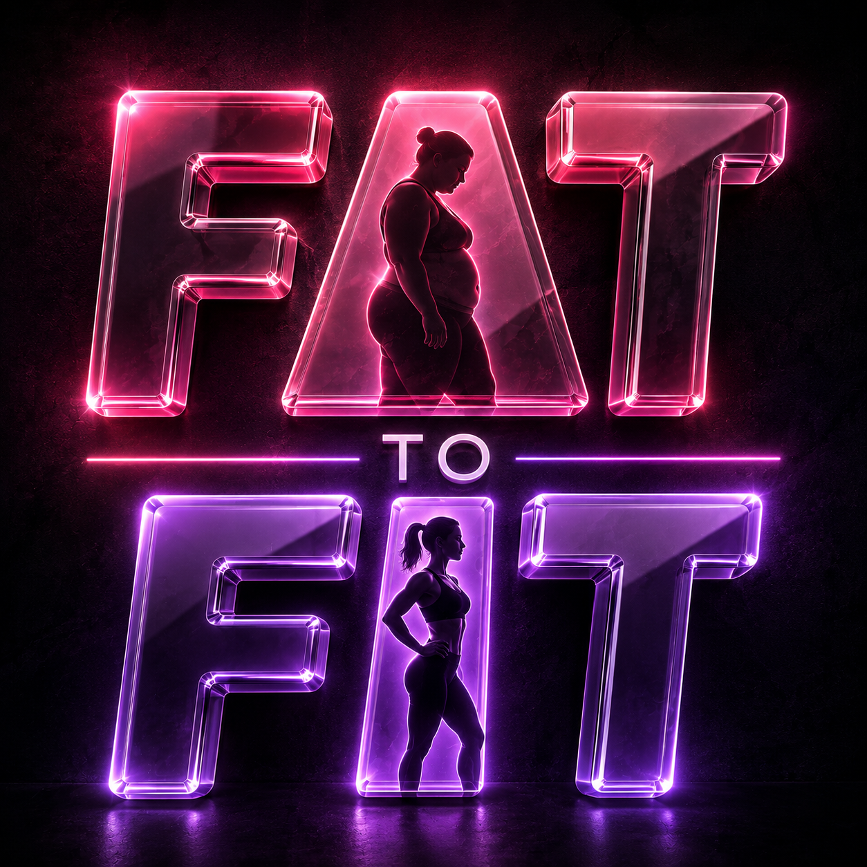 Female fat to fit transformation